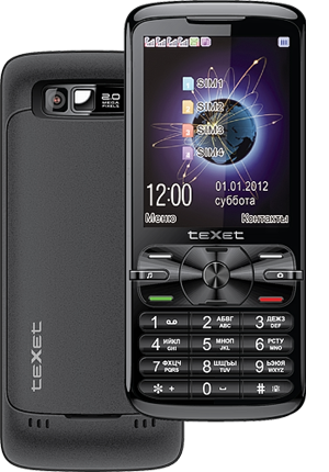 Телефон teXet TM-420.
