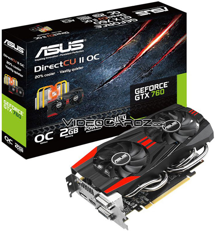 ASUS GeForce SLI GTX 760 DirectCU II OC