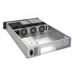 ������ ��������� ExeGate Pro 2U650-06/2U2098L, 1000 ��, black/silver, EX293346RUS