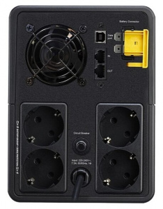 ���� ������ ��� APC Back-UPS 1600VA/900W, 230V (AVR, 4 Schuko Sockets), BX1600MI-GR ��������-�������� ������������