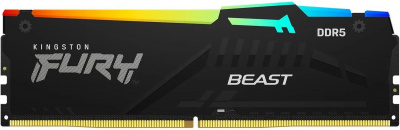 ����������� ������ Kingston 16GB 6400MT/s DDR5 CL32 DIMM FURY Beast RGB EXPO ������
