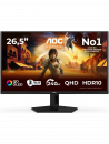 ������� AOC 26,5" Q27G41ZDF, 16:9, QD-OLED, QHD, 0,03ms, 200cd, 240Hz, HDMI, DP