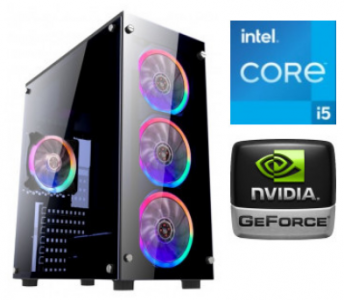 ��������� ���� TopComp AK 121970650 Intel Core i5 12600KF/H610/32/SSD 512/NVIDIA GeForce RTX 3050 8gb/��� ��/black