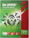 ��������� Dr.Web Security Space 2 �� �� 1 ��� BHW-B-12M-2-A3