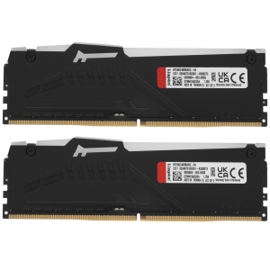 ����������� ������ Kingston 64Gb DDR 5 5600Mhz FURY Beast RGB (KF556C40BBA-64) ������