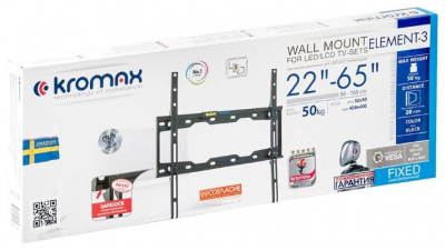 ��������� Kromax ELEMENT-3 22"-65", black
