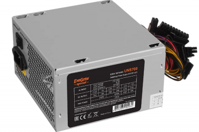 ���� ������� ExeGate 700W UNS700 ES261572RUS-S silver