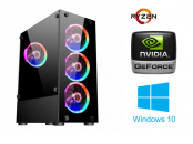  TopComp AK 121979932 AMD Ryzen 5 4500/Amd A320/16/HDD 1000/SSD 120/NVIDIA RTX 3060 12gb/Win10 /black
