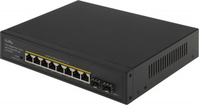 ���������� Cudy GS1008PS2 ������, L2 8x1����/� 2SFP 8PoE+ 120W �������������