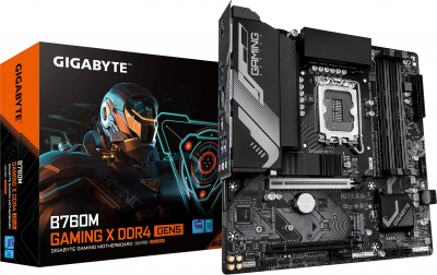����������� ����� Gigabyte B760M GAMING X DDR4 GEN5 B760, LGA1700, DPort/HDMI ������