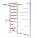 ������ �������� PERFETTO SPORT ""Scala in legno con rete"" bianco-naturale PS-125