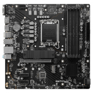 ����������� ����� MSI PRO B760M-P DDR4 B760,LGA1700,4DDR4 mATX VGA. HDMI. DP