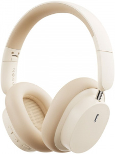 ���� ������ �������� Baseus Bowie D05 Wireless Headphones �������������� Creamy/White ��������-�������� ������������
