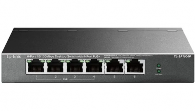 ���������� TP-Link TL-SF1006P 6-�������� 10/100 ����/�