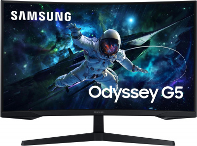 ���� ������ ������� Samsung Odyssey 27" G5 S27CG550EI ������ 2560x1440, 165Hz, VA LED, 1ms, HDMI/DP/USB ��������-�������� ������������