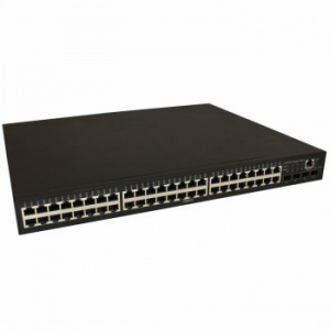 ���������� OSNOVO L2 PoE Gigabit Ethernet �� 48 RJ45 PoE + 4*GE SF �����������