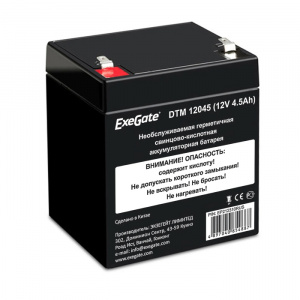 ���� ������ �������������� ������� ExeGate DTM 12045/EXG1245 EP212310RUS 12�/4.5�� black ��������-�������� ������������