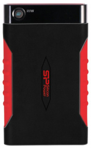 ���� ������ ������� ���� ������� Silicon Power Armor A15 2000Gb Black/Red ��������-�������� ������������