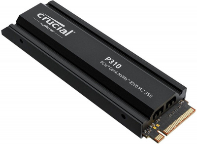 SSD-���������� Crucial P310 1TB PCIe Gen4 NVMe 2280 M.2 with heatsink (CT1000P310SSD5) ������