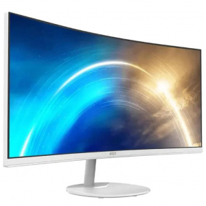 ���� ������ ������� MSI Pro MP341CQW 34", white ��������-�������� ������������