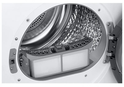 ���� ������ ��������� ������ Samsung DV90T5240AW/LP white ��������-�������� ������������