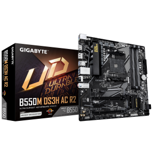 ����������� ����� Gigabyte AMD B550 SAM4 MATX (B550M DS3H AC R2) ������