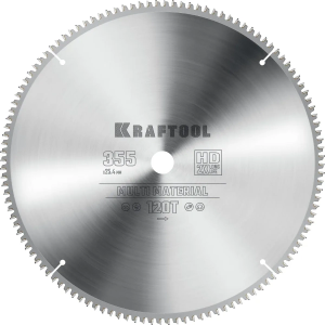 ���� ������� �� ������� KRAFTOOL 36953-355-25.4 Multi Material, 355 � 25.4 ��, 120� Al