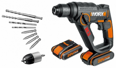 ���������� �������������� Worx WX390.1, 20�, 2 �� x2, ����