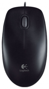 ���� ���� Logitech B100 Black USB ��������-�������� ������������