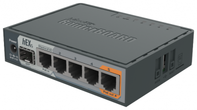 ������������� MikroTik hEX S (RB760iGS)