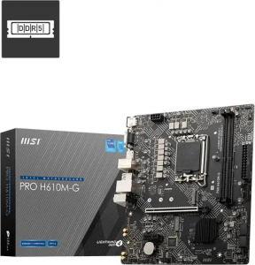 ����������� ����� MSI PRO H610M-G DDR5 mATX D-Sub/HDMI/DP
