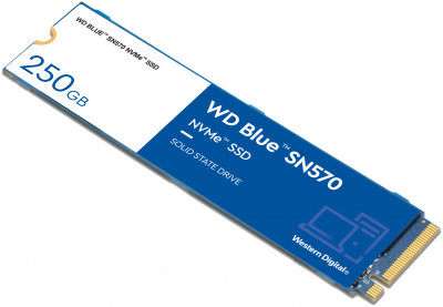 SSD-���������� Western Digital SN570 WDS250G3B0C 250�� Blue