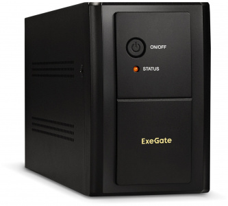 ���� ������ ���� �������������� ������� Exegate EP285481RUS SpecialPro UNB-1000 1000VA/650W 6*IEC-C13, RJ45/11, Black ��������-�������� ������������