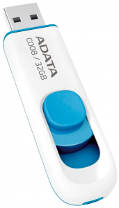 ���� ������ ������ ADATA C008 32GB, Black ��������-�������� ������������