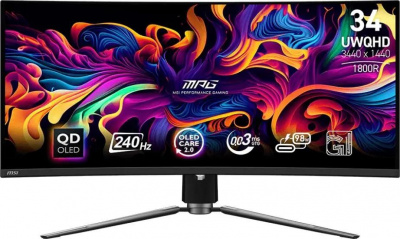 ���� ������ ������� MSI 34" MPG 341CQPX ������ (9S6-3DD04T-036) ��������-�������� ������������
