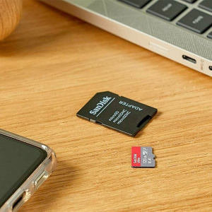 ���� ������ ����� ������ SanDisk microSDXC 1024GB Extreme ��� �������� �� SD ��������-�������� ������������