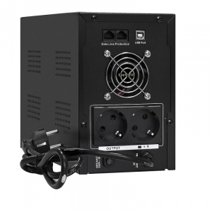 ���� ������ ��� ExeGate EX292632RUS SpecialPro Smart LLB-2000.LCD.AVR.2SH.R, black ��������-�������� ������������