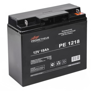���� ������ �������������� ������� Prometheus energy PE 1218 18 Ah 12V ��������-�������� ������������