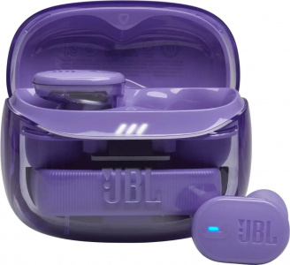 ���� ������ ������������ �������� JBL Tune Buds 2 Ghost ���������� ��������-�������� ������������