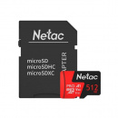   Netac microSDXC P500 Extreme Pro 512Gb + adapter NT02P500PRO-512G-R
