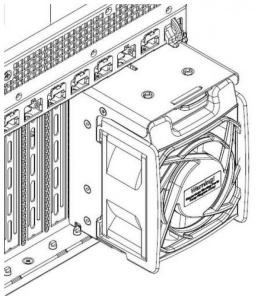 ������� ���������� Supermicro MCP-320-74701-0N-KIT GPU Kit for passive GPU/Xeon Phi support