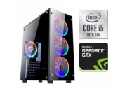 ��������� ���� TopComp AK 121970443 Intel Core i5 10400f/H510/8/HDD 1000/SSD 120/NVIDIA GeForce GTX 1650 4 gb/��� ��/black