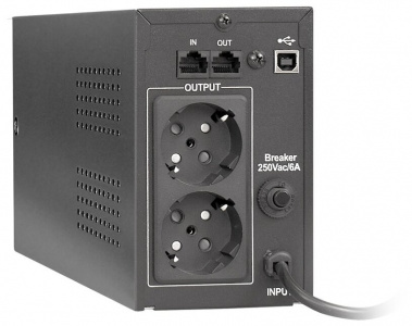 ���� ������ ��� ExeGate Power Back BNB-650.LED.AVR.EURO.RJ.USB 650VA/360W, LED, AVR,2, RJ45/11, USB, Black ��������-�������� ������������
