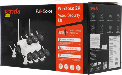 ������� ��������������� Tenda K8W-3TC 8 �������������� ������� IP-������ CT6 + ����������������, �����