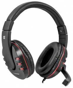 ���� ������ ��������� Defender Warhead G-160 (64113), Black red ��������-�������� ������������