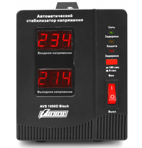 ���� ������ ������������ ���������� Powerman AVS 1000 D, Black ��������-�������� ������������
