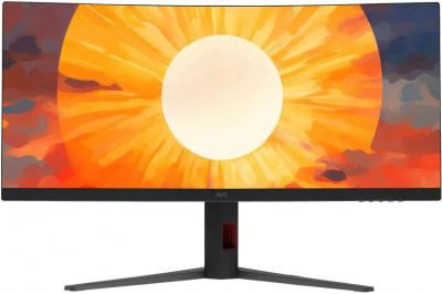 ���� ������ ������� 34" AOC CU34G4 3440x1440, Curved, VA, 180hz, 0.5ms, 2xHDMI/DP ������ ��������-�������� ������������