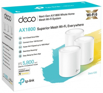 Wi-Fi Mesh ������� TP-LINK Deco X20 (3 Pack)