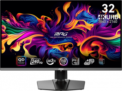 ���� ������ ������� MSI 31.5" MPG 321URX QD-OLED (9S6-3DD29A-055) ������ ��������-�������� ������������