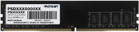   PATRIOT PSD48G32002 DDR4 DIMM 8GB 3200Hz 